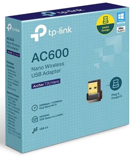 Adaptador tp=link AC600 01